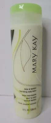 Mary Kay Lotus & Bamboo Nourishing Body Lotion 8 Oz. #011410 NEW NO BOX • $13.99