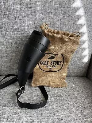 New Never Used!! The Original Goat Story Horn Mug * Black * 12 Ounces • $29.99