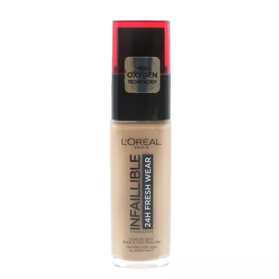 L'Oreal Infaillible Foundation 300 Amber 24hour Waterproof Liquid Foundation • £11.99