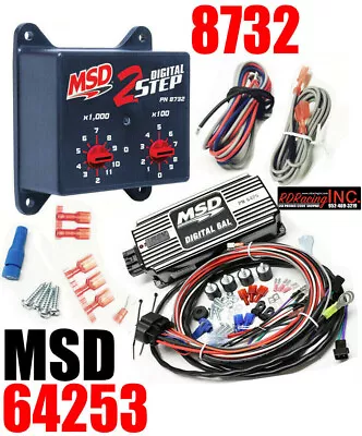 MSD Ignition 64253 Black Digital 6AL Ignition Control W Rev Control 8732 2-Step • $529.95