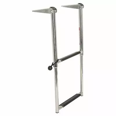 2 Step Boat Telescoping Ladder Stainless Steel Marine Upper Platform Swim Yacht • $37.61