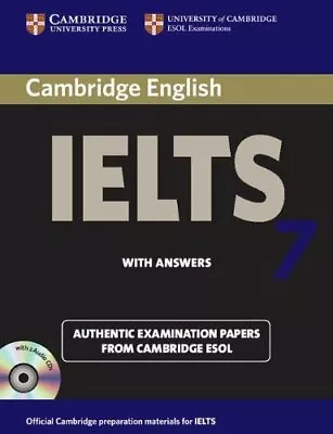 Cambridge IELTS 7 Self-study Pack (Student's Book With Answers And Audio CDs ( • £6.09