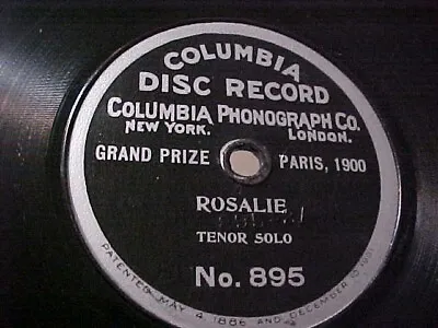 $19.99 • Buy Harry Talley On Columbia 895 - 7-Inch Single-sided 78RPM (Rosalie)