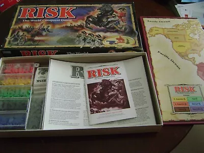 Vintage RISK Board Game 1993 Parker Brothers World Conquest #44 Complete • $24.99