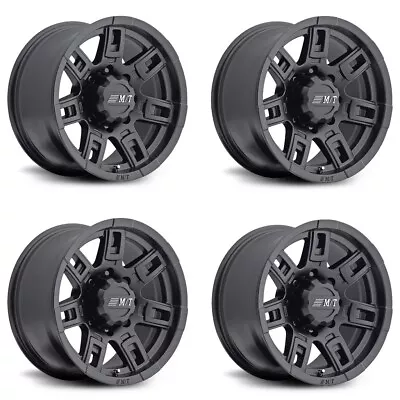 Set 4 16  Mickey Thompson Sidebiter II  16x8 Wheels 6x5.50 +00mm • $1371.08