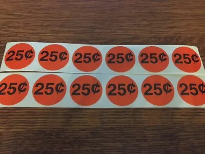 12 Decal Labels Vending Machine Stickers .25 25 Cent Vendstar LYPC Rhino Komet • $4.99