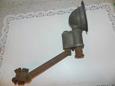 VINTAGE 1920s CYCLE LIGHT GENERATOR HEAD LAMP BICYCLE FRONT FORK CLAMP MOUNT • $99