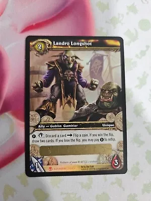 World Of Warcraft WoW TCG Loot Card - Landro Longshot UNREDEEMED • $37.99