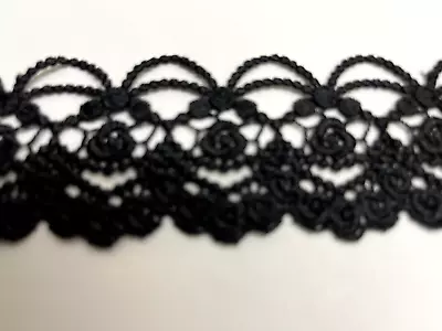 New Black Venice Lace  3 Sizes See Pictures Lot N0 261 • $19.09