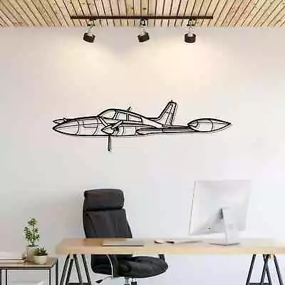 Wall Art Home Decor 3D Acrylic Metal Plane Aircraft USA Silhouette 310R • $87.99