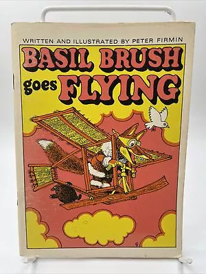 Basil Brush Goes Flying vintage Story Book 1975 By Peter Firman (paperback) • $12