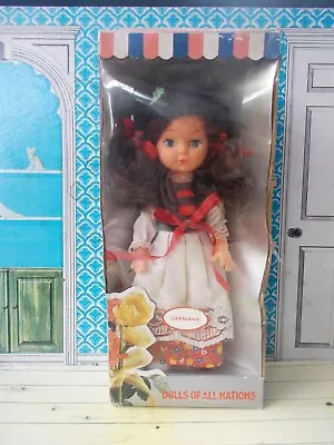 Cute Vintage 1970s Germany Costume Doll In Original Box • £14.99