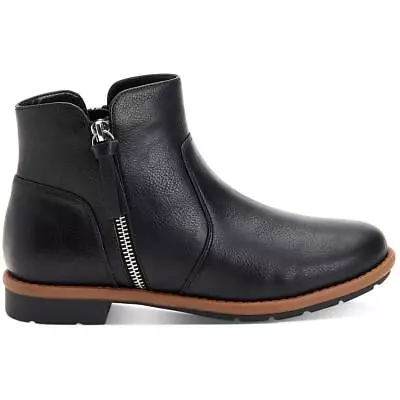 Style & Co. Womens Oaklynn Faux Leather Ankle Boots Shoes BHFO 4690 • $11.99