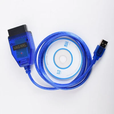 $13.25 • Buy AUB-Cable For VAG-COM VCDS Scanner Tool OBD2 II KKL FTDI 409.1 VW Audi Test Line