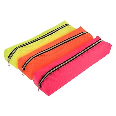 Neon Knitting Pin Case Knitting Needle Organiser Project Bag Needle Storage 43cm • £5.79