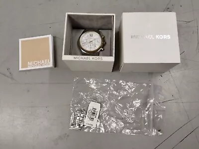 Michael Korsk Mk-8344 Lexington 2 Tone Men's Watch Chronograph • $39.95