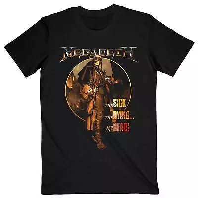 T Shirt MEGADETH Sick Dying Dead • £15.99