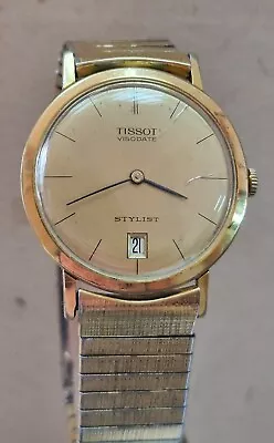 Vintage Tissot Visodate Stylist Hand Winding Watch - Cal 792 - Ref 41/42046-1 • $120