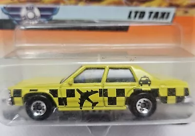 Matchbox LTD Taxi #4 In Air Traffic Series 2 Yellow Black Checkers New Unopened • $7.48