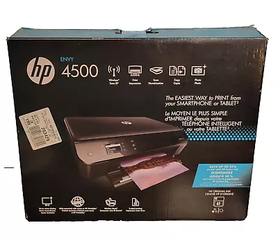 HP Envy 4500 All-in-One Wireless Photo Inkjet Printer - Only 1241 Page Count! • $105