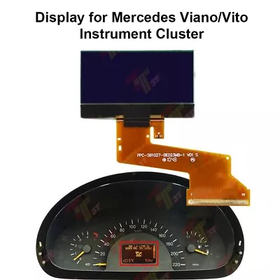 Display For Mercedes Viano Vito W639 Dashboard Pixel Repair • $65