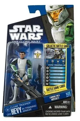 Star Wars Clone Wars Animated (2009) Hevy In Training Armor Figure CW41 • $95.67