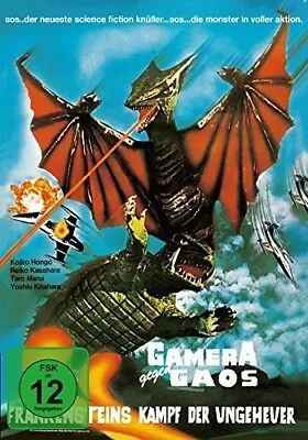 Gamera - Gegen Gaos - Frankensteins Kampf Der Ungeheuer  DVD NEU • £34.45
