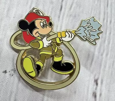 Disney Pin Firefighter Mickey Main Street Firehouse Collectible Pin • $24.99