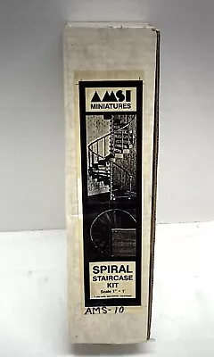 Vintage Amsi Miniatures Spiral Staircase Model Kit B-1272 • $10