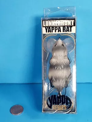 NEW - Lunkerhunt Yappa Rat YPAR02-Mouse  2¾  Topwater Lure - Gray • $9.99