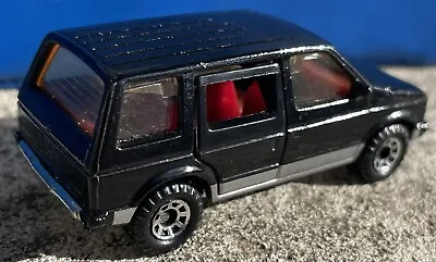 VINTAGE MATCHBOX 1984 DODGE CARAVAN  1983 Black - Sliding Door • $29.95