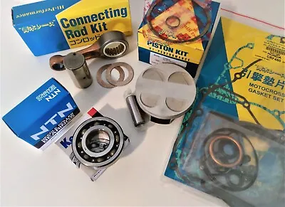 Full Engine Rebuild Kit Yamaha YZ250F 2001-2002 Con Rod Mains Piston Gaskets • $599