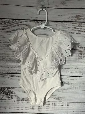 Girls White One Piece From Zara Size 6 • $15