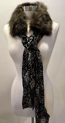 1930s Vintage Scarf With Fur Stole • $20