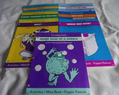 Set Of 7 Macmillan Whole Language BIG BOOKS Program Series Books • $15.99