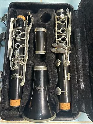 Bundy Resonite Clarinet By Selmer With Hard Carrying Case Untested 1 • $69.95