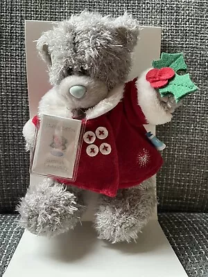 Me To You - Limited Edition Tatty Teddy In Red Coat With Holly • £10
