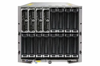 Dell PowerEdge M1000e Blade Chassis + 4x M620 2x E5-2650 32GB Ram 2x 600GB HDD • $5334.61