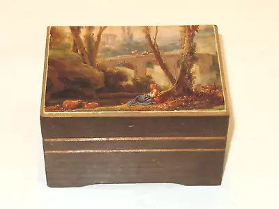 Vintage 1950's REUGE Music Box West Germany Swis Movement Serenade-Menuet Mozart • $40