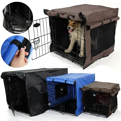 £18.99 • Buy Dog Cage Cover Small Medium Large XL XXL Sizes Waterproof Heavy Duty Easipet 