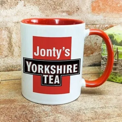 Yorkshire Tea - Personalised Ceramic Mug Northern Regional Gift Yorks Dialect • £11.99