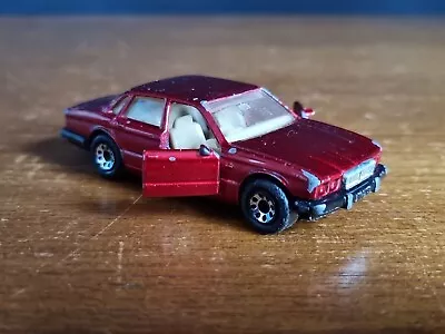 Matchbox Jaguar XJ6  In Metallic Red 1/64 Diecast Car 1986 • £2.49