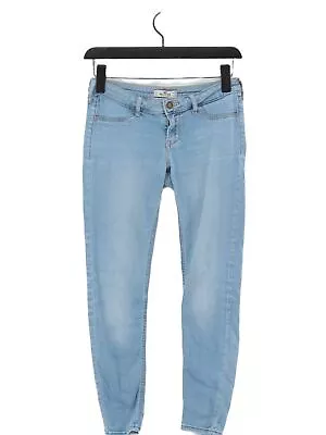 Hollister Women's Jeans W 27 In Blue Cotton With Elastane Polyester Skinny • £9.20