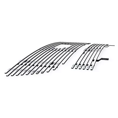 Fits 01-03 Ford F-150 Harley Davidson Stainless Chrome Billet Grill Insert Combo • $76.99