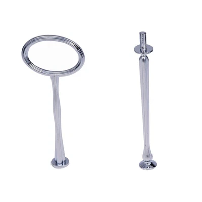 £12.95 • Buy 5 Wedding Metal 2 Tier Cake Stand Center Handle Rods Fittings Kit O4O6