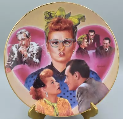  L.A. AT LAST  Porcelain Plate ' Lucy Meets The Stars Collection'  HAMILTON • $7.99