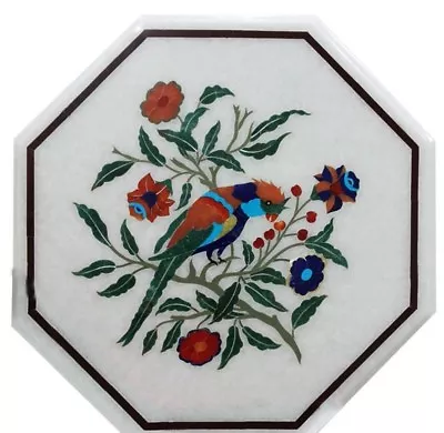 £199.10 • Buy 12  Marble Table Top Semi Precious Stone Inlay Marquetry Handmade Craft