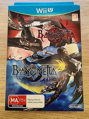 Bayonetta 1 &2 Double Pack Nintendo Wii U Complete PAL • $99