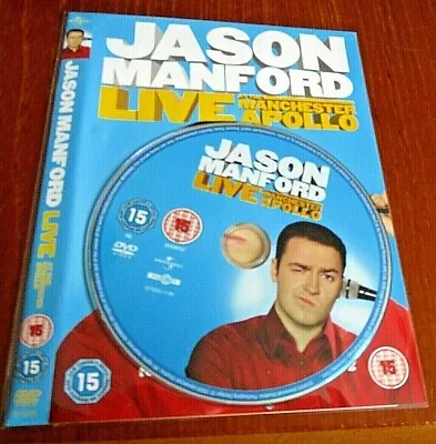 Jason Manford: Live At The Manchester Apollo DVD (2009) Jason Manford Cert 15 • £1.75