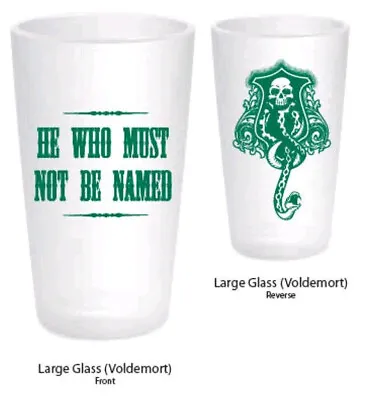 Voldemort Large Glass Harry Potter • $9.95